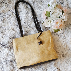 Etienne Aigner Summer Straw WovenTote